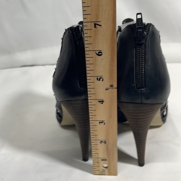 Nine West Leather Gladiator Heels Size 9 - Picture 11 of 13